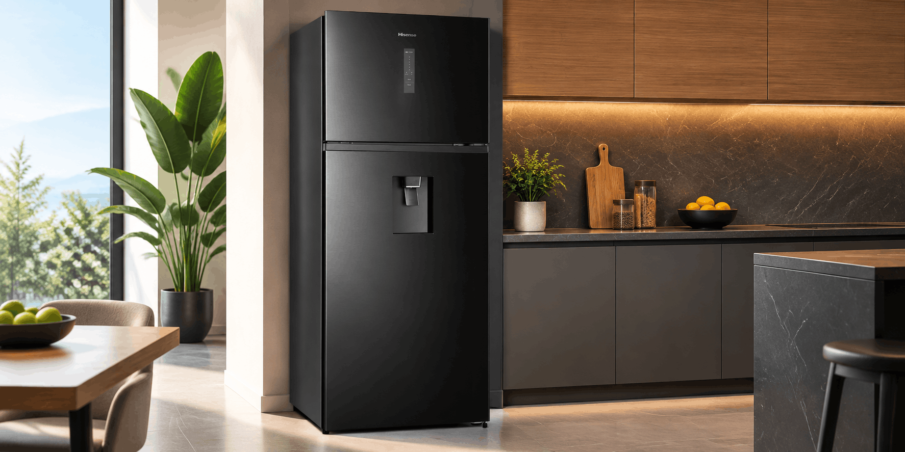 Réfrigérateur HISENSE Double porte 466 L Inverter
